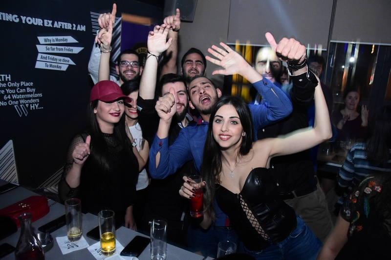 AT Work Beirut on Saturday Night